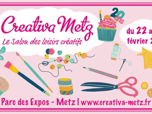 Vos places pour le Salon Creativa à Metz 