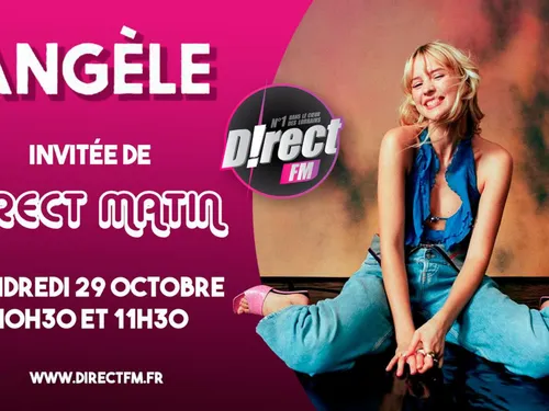Angèle bientôt en interview sur D!RECT FM !