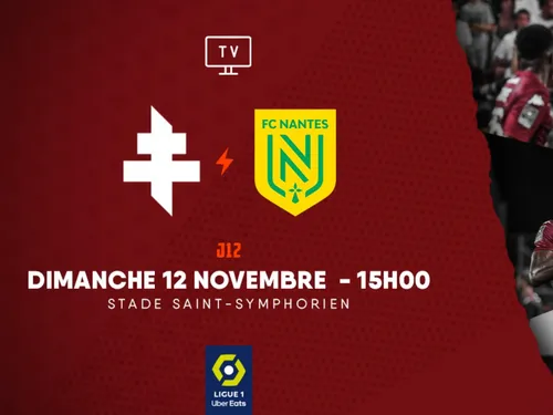 Ligue 1 : gagnez vos places pour FC Metz – FC Nantes