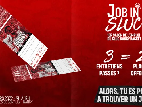 Le SLUC Nancy Basket organise son 1er salon de l’emploi