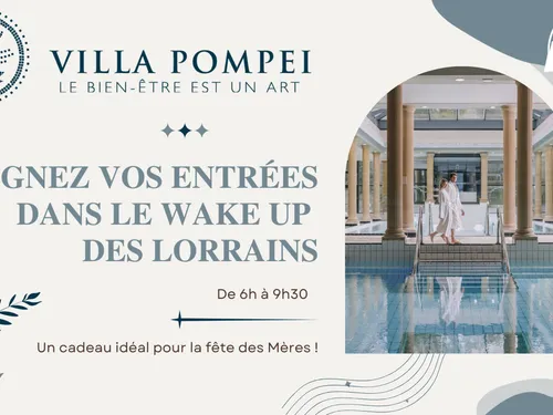 A gagner cette semaine dans le Wake Up des Lorrains : vos entrées...