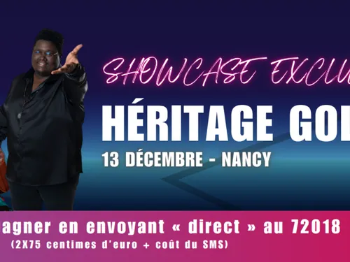 Vos places pour un show case de "L'Héritage Goldman" à Nancy