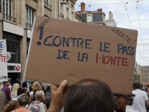Nancy : une nouvelle manifestation contre le Pass Sanitaire ce samedi