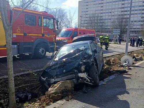 Nancy : un blessé grave dans un accident au Haut-du-Lièvre