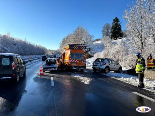 Corrèze : 5 blessés dans une série d'accidents sur l'A20
