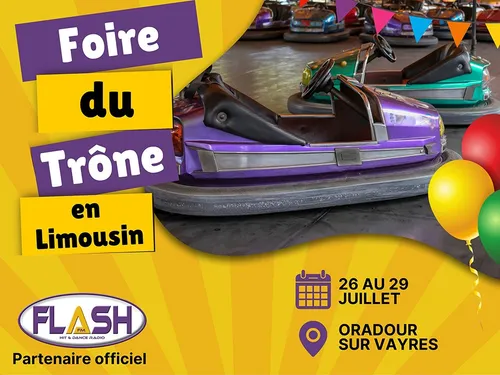 La Foire du Trône en Limousin d'Oradour sur Vayres 2024