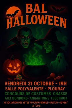 Grande soirée d’Halloween à Plouray 