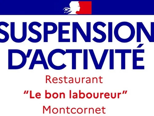 Fermeture du restaurant « Le Bon Laboureur » à Montcornet 