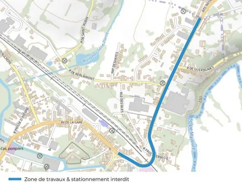 Des travaux sur la RN2 à Avesnes-sur-Helpe