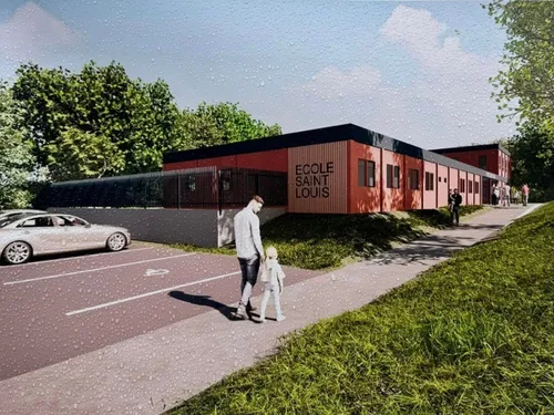 Fourmies : la construction d’une nouvelle école 