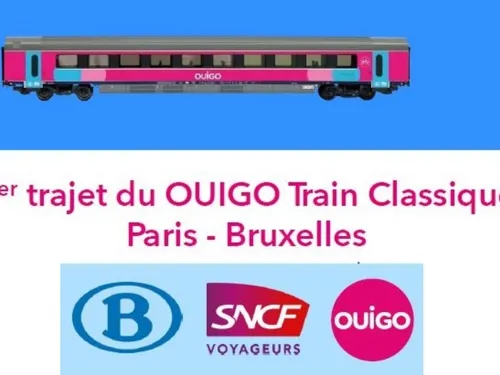 Aulnoye-Aymeries : inauguration du « Ouigo Train classique »...