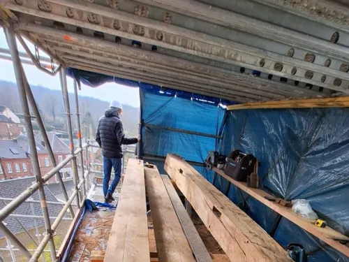 Boué : le clocher qui menaçait de s’effondrer sera bientôt renforcé