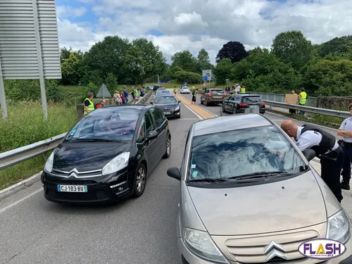 Mais que s'est il passé samedi soir au rond-point de Grossereix ?