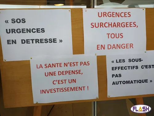 Grève au urgences du CHU de Limoges