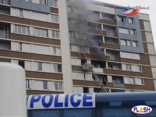 Incendie dramatique dans un appartement de la rue Pissaro à la Bastide