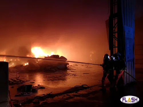 Important incendie dans une déchetterie de Limoges