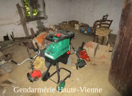 4 individus interpellés après des vols d'outillage à Bujaleuf