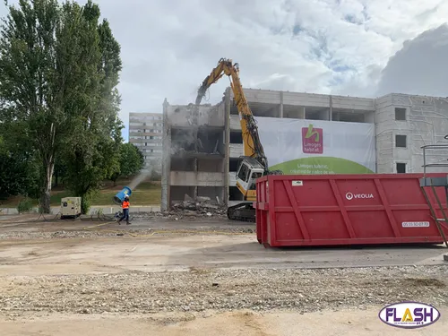 Déconstruction de 205 logements sur le quartier des Portes Ferrées