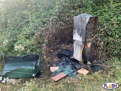 Le Radar du boulevard Robert Schuman a été incendié
