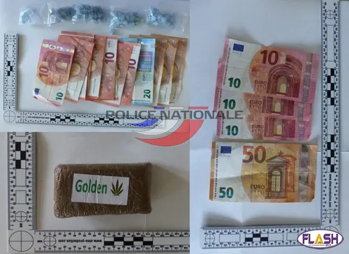 Cannabis : Deux interpellations à Beaubreuil