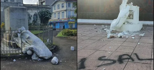﻿Statues de Victor Schoelcher détruites : les Martiniquais luttent...