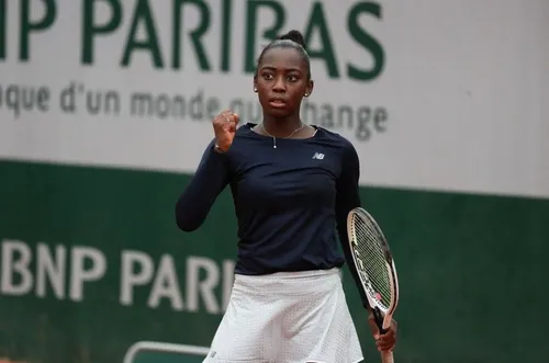 La Guadeloupéenne Océane Babel en route pour les quarts de finale...