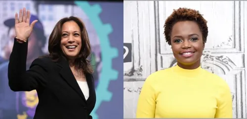 Kamala Harris et Karine Jean-Pierre, deux femmes noires et...