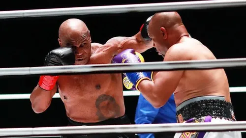 Ce week-end, Mike Tyson était de retour sur le ring