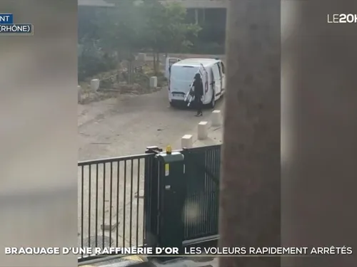 Braquage spectaculaire dans une raffinerie d'or, 12 millions...