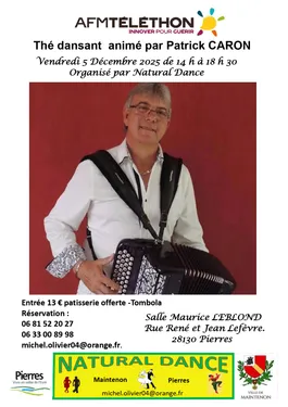 PIERRES - Thé dansant avec Patrick Caron