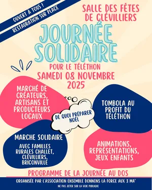 CLÉVILLIERS - Journée Solidaire pour le Téléthon
