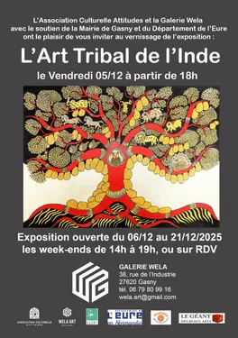 GASNY (27) - Exposition : Art tribal de l’Inde