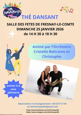 FRESNAY-LE-COMTE – Thé dansant avec l'orchestre Cristelle Beltrame