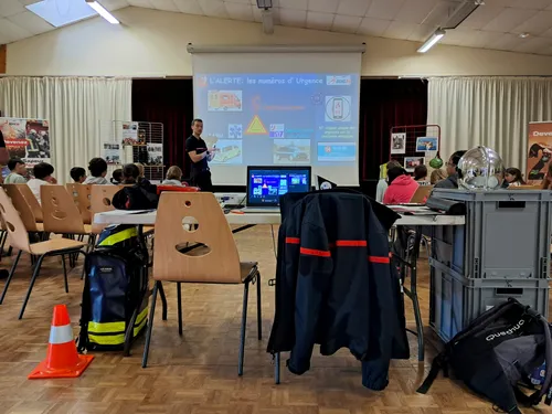 🔊 450 élèves ont fait étape au Village de la Sécurité Routière