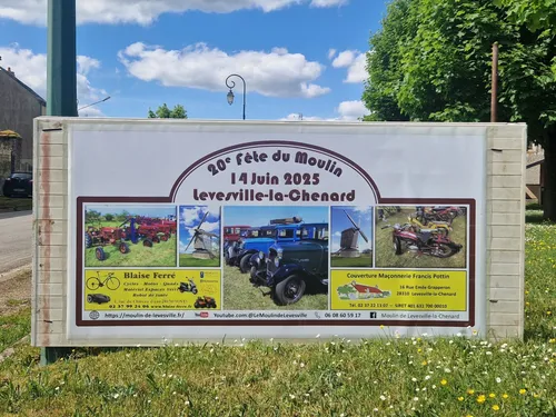 C'est la 20ème fête du Moulin à Levesville-la-Chenard