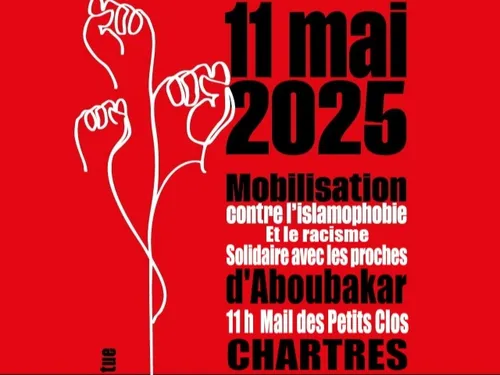 Mobilisation en mémoire d'Aboubakar
