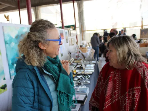 Une trentaine d'artiste au vide-ateliers à Brou