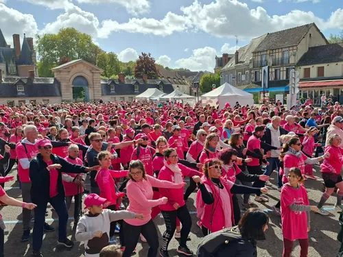 Une marée rose à Maintenon