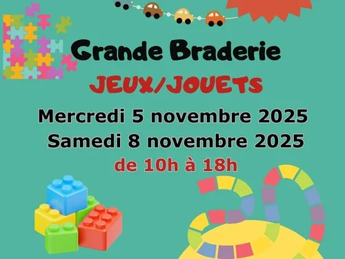 MAINVILLIERS - Grande braderie jeux et jouets de la Recyclerie...