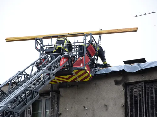 Incendie en cours au foyer Adoma à Dreux