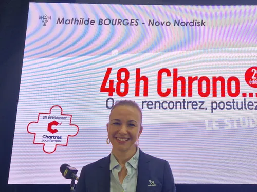 48H CHRONO - Mathilde Bourges, responsable communication, NOVO NORDISK