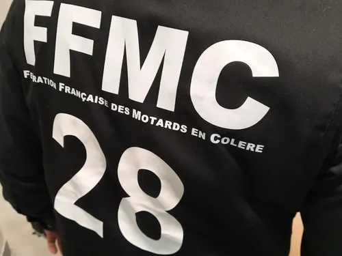 Direction Rouen pour les Motards en Colère