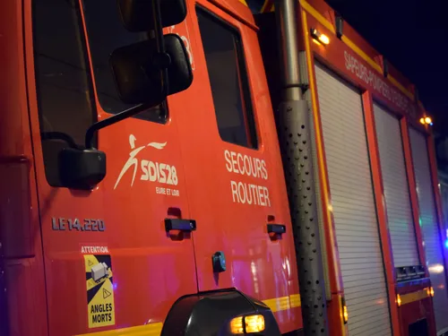 Deux blessés dont un grave sur la N154 à Sours