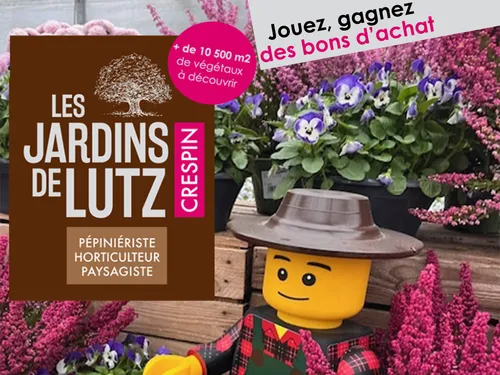Gagnez votre bon d'achat chez Les Jardins de Lutz - Les Pépinières...