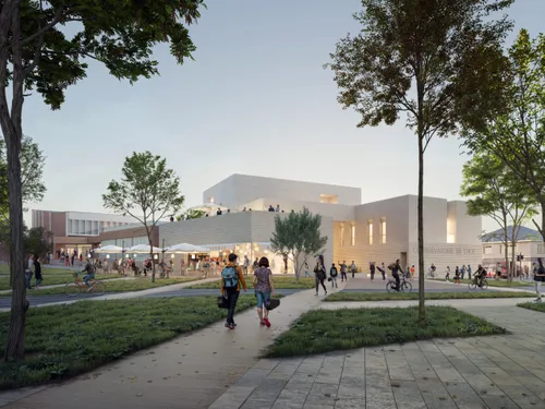 Première symbolique pour le futur Conservatoire à Lucé