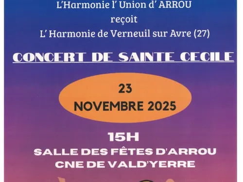 ARROU - Concert de Sainte-Cécile