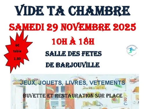BARJOUVILLE - Vide ta chambre