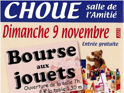 CHOUE (41) - Bourse aux jouets et marché des producteurs