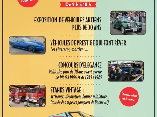 LE COUDRAY – Troisième rassemblement de voitures anciennes et de...