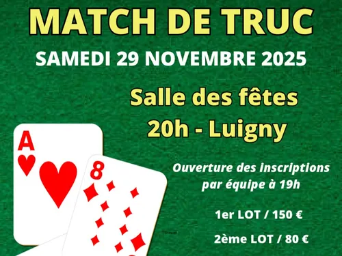 LUIGNY - Match de truc